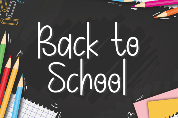 Dreaming School Font - Preview 1