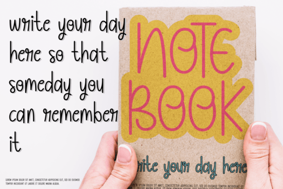 Dreaming School Font - Preview 4