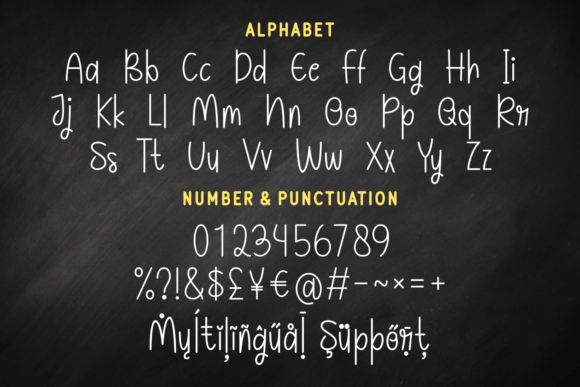 Dreaming School Font - Preview 5