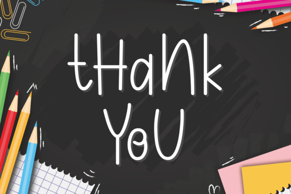 Dreaming School Font - Preview 6