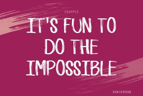 Flick the Brush Font PNG with transparent background - Preview 1