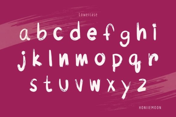 Flick the Brush Font PNG with transparent background - Preview 3