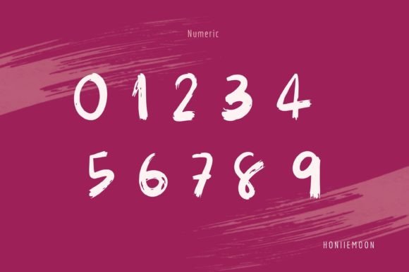 Flick the Brush Font PNG with transparent background - Preview 4