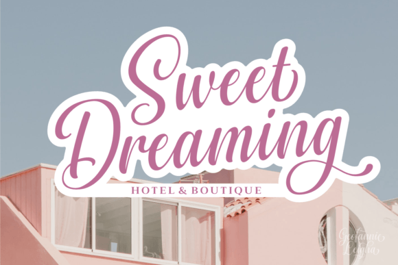 Geofanny Leigha Font - Preview 1