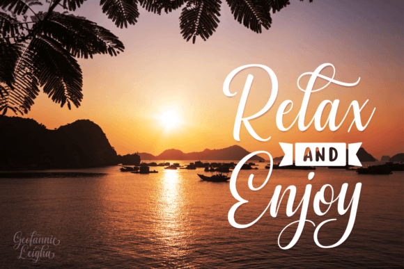 Geofanny Leigha Font - Preview 2