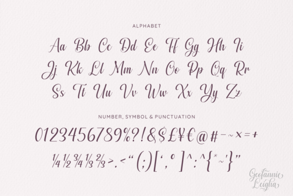 Geofanny Leigha Font - Preview 6
