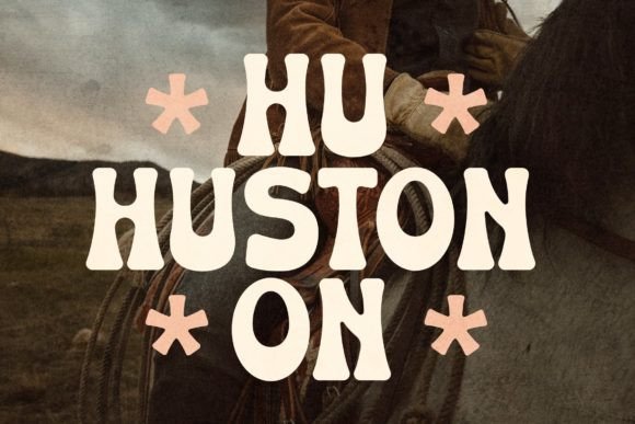 Huston Font PNG with transparent background - Preview 4