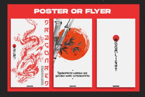 Japan Ramenten Font PNG with transparent background - Preview 1