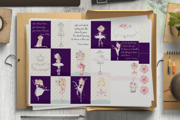 Weekly Planner Pregnant 2 Colors Graphic by Unnique Design · Creative ...