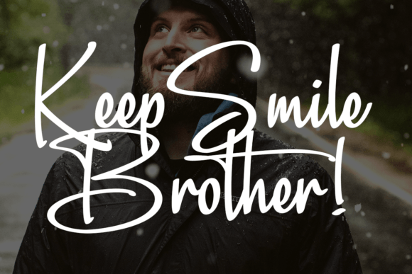 Just Enjoye Font PNG with transparent background - Preview 4