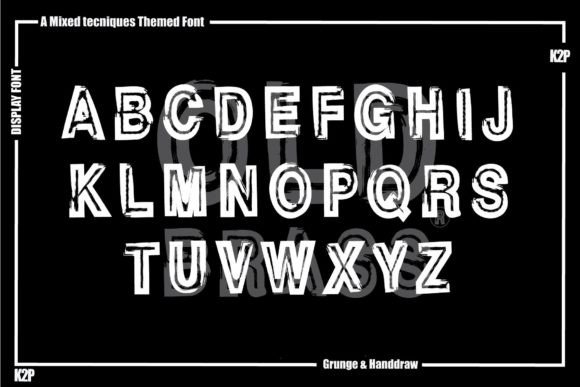 Old Brass Font PNG with transparent background - Preview 1