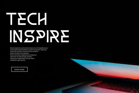Resfire Font PNG with transparent background - Preview 1