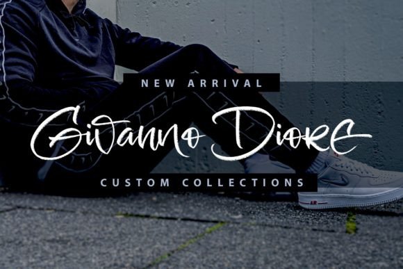 Rusticink Font PNG with transparent background - Preview 1