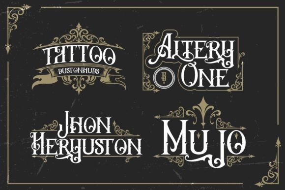 Artery One Font - Preview 5