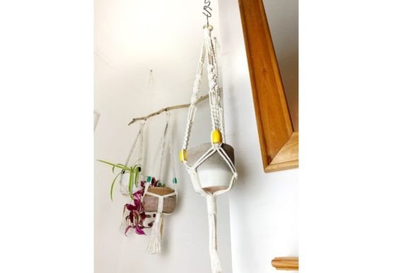 Beaded Plant Hanger