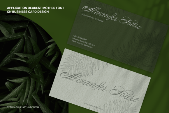 Dearest Mother Font - Preview 4