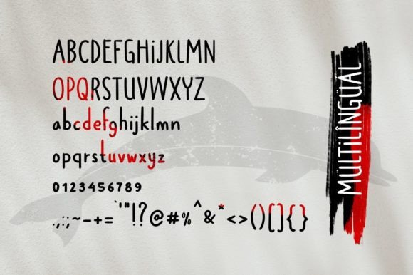 Dolphines Font - Preview 4