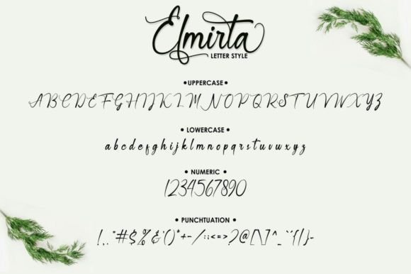 Elmirta Font - Preview 5