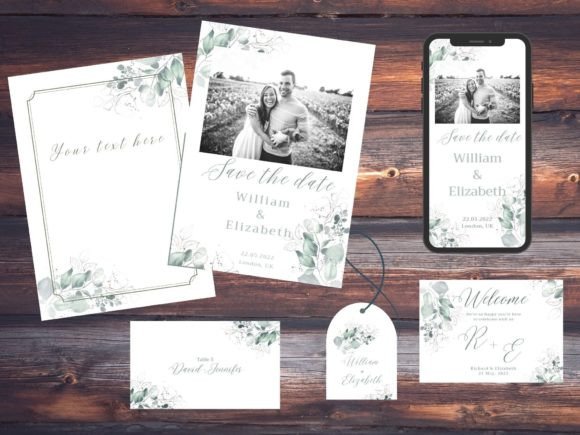Floral Wedding Invitation Collection