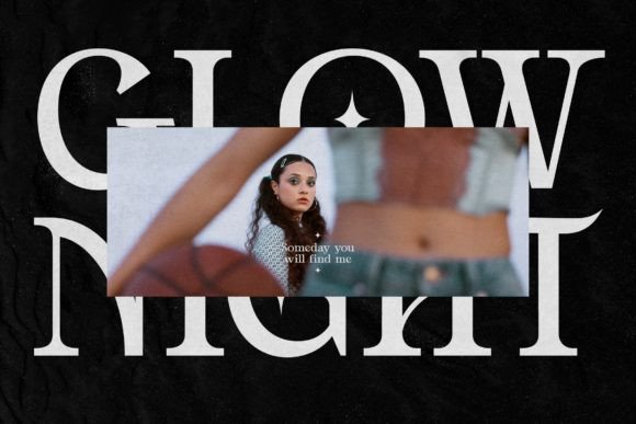 Glow Night Font - Preview 6