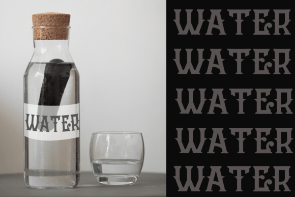 Gentleman Font PNG with transparent background - Preview 2