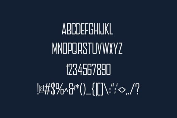 Gosper Font - Preview 5