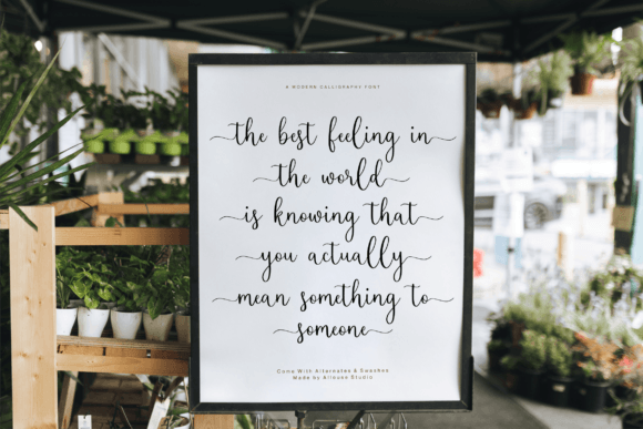Heartache Font - Preview 5