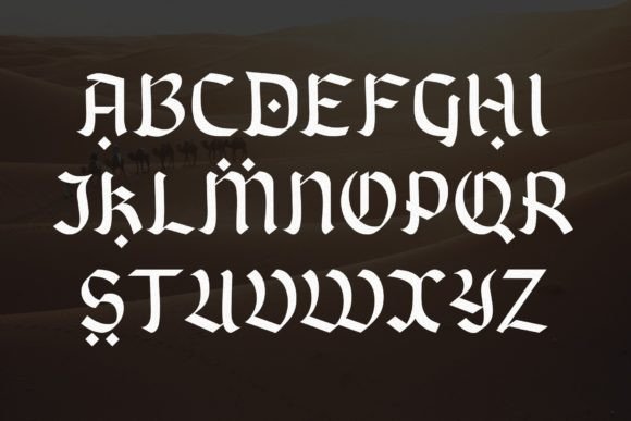 Hikma Font PNG with transparent background - Preview 1