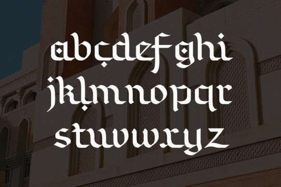 Hikma Font PNG with transparent background - Preview 3