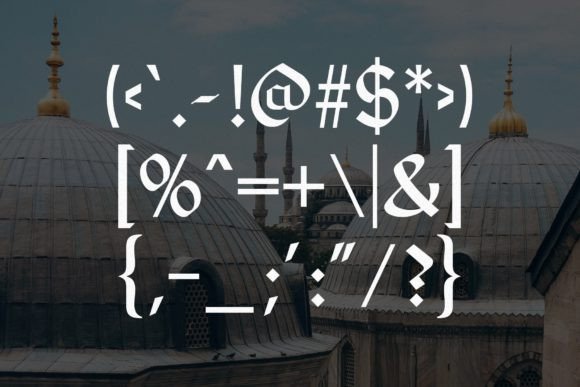 Hikma Font PNG with transparent background - Preview 6