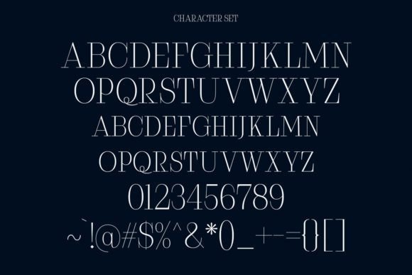 Krower Font PNG with transparent background - Preview 6