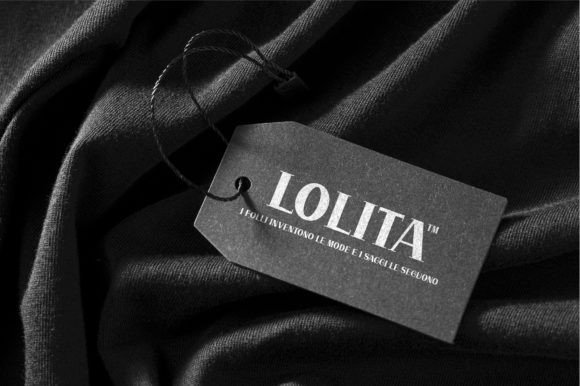 Lolita Font PNG with transparent background - Preview 1