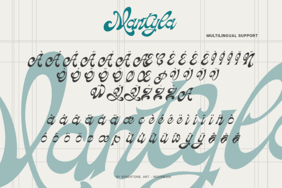Mantyla Font font preview - 2