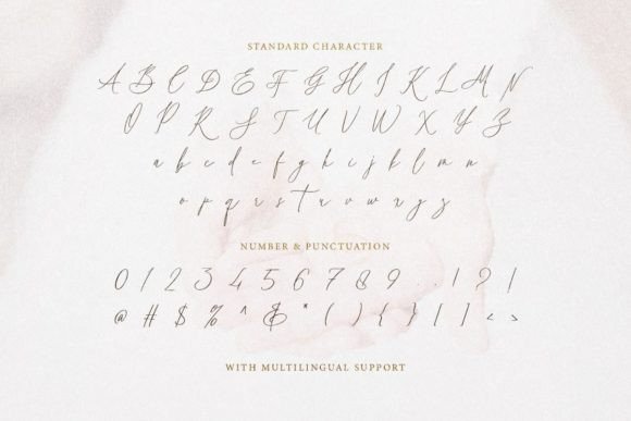 Marilla Spring Font PNG with transparent background - Preview 4