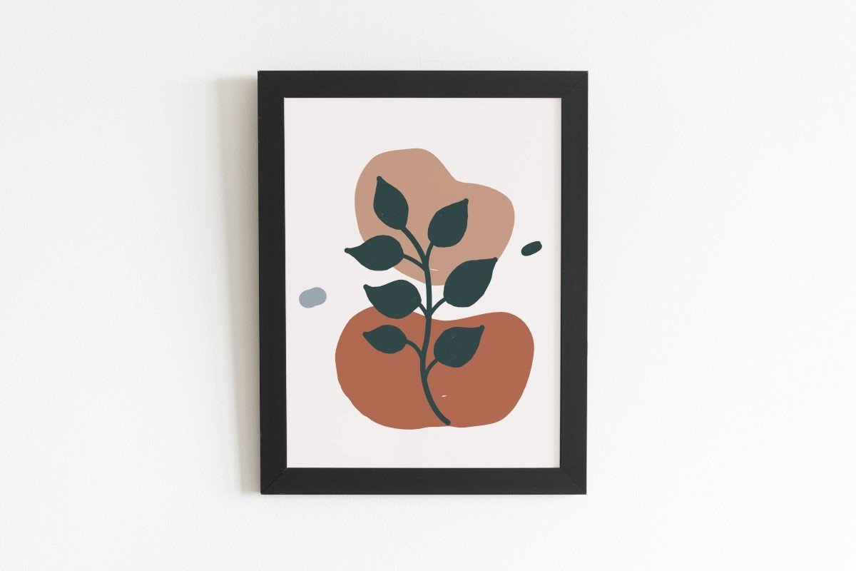 Organic Botanical Wall Art