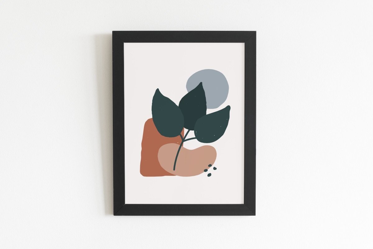 Organic Botanical Wall Art