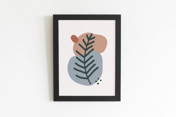 Organic Botanical Wall Art