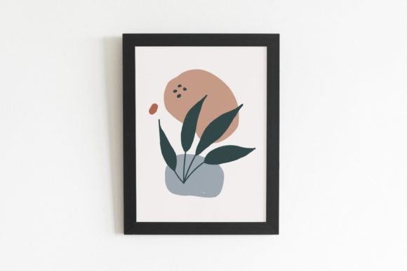 Organic Botanical Wall Art