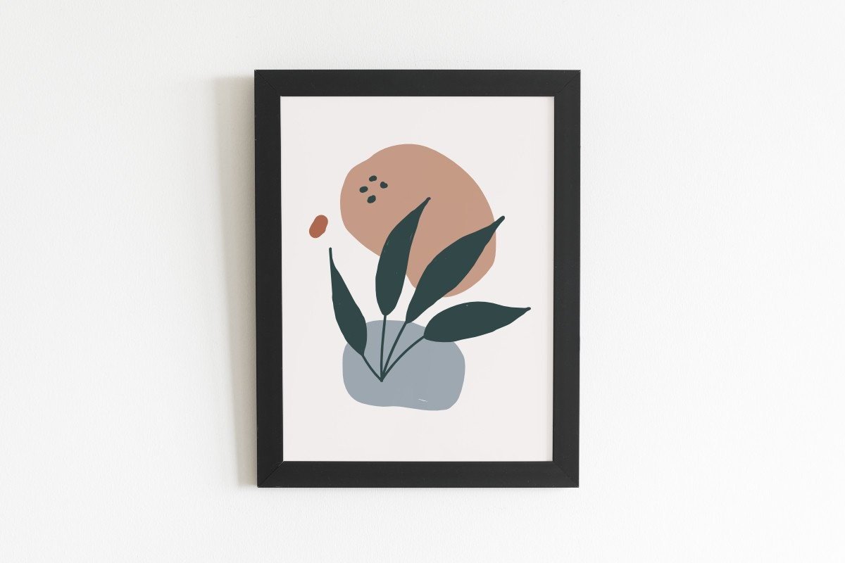 Organic Botanical Wall Art