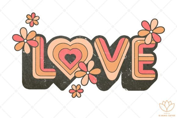 4 Png Retro Graphic Design Elements Graphic by Karma Genie · Creative ...
