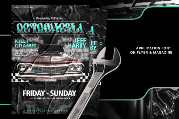 Slatern Font PNG with transparent background - Preview 4