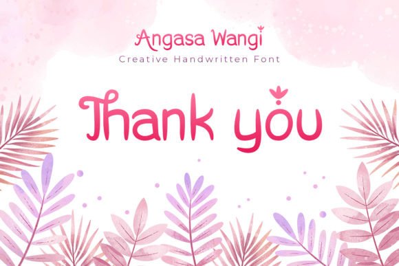 Angasa Wangi Font - Preview 5