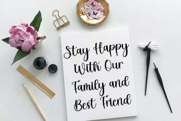 Beautiful Font - Preview 3