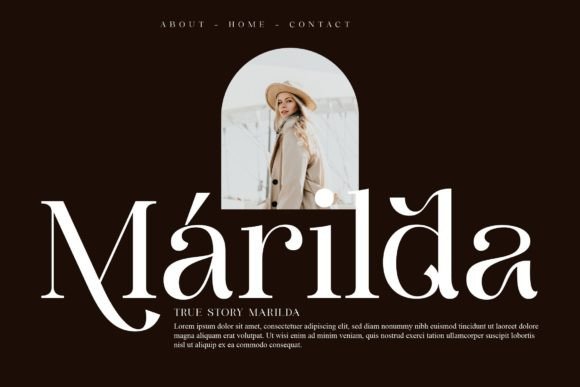 Clarine Font - Preview 4