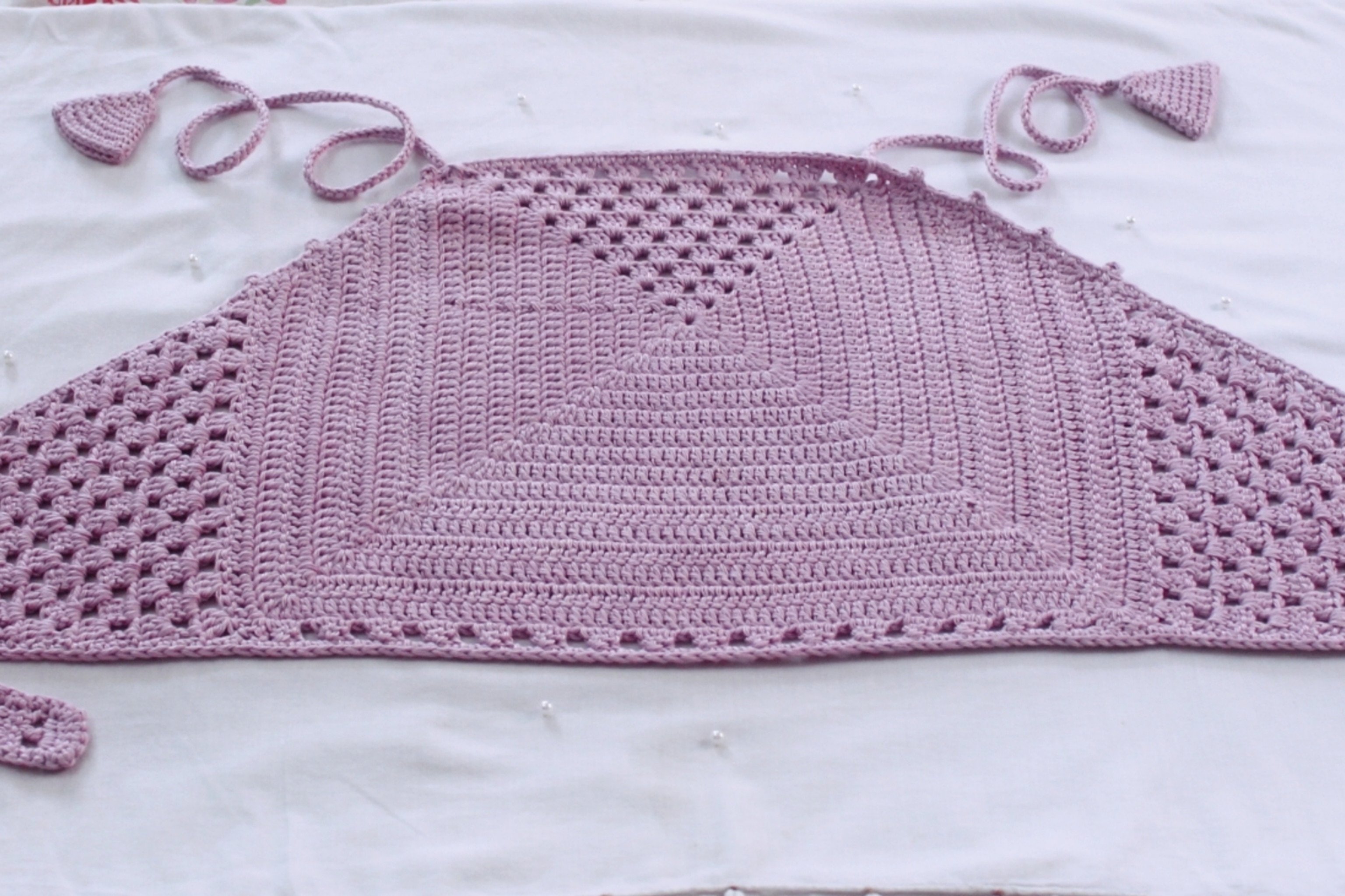 Granny Square Halter Top