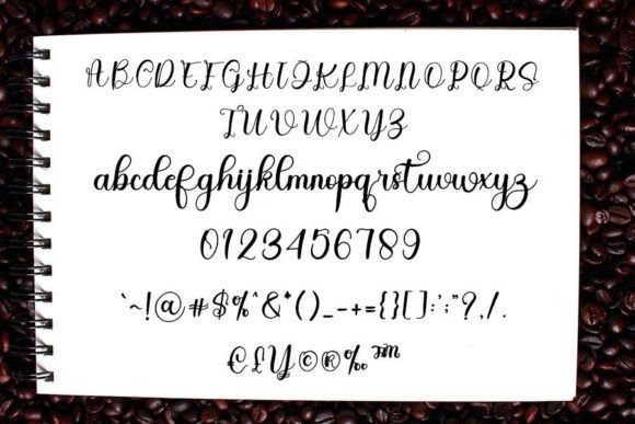 Guppy Font PNG with transparent background - Preview 3