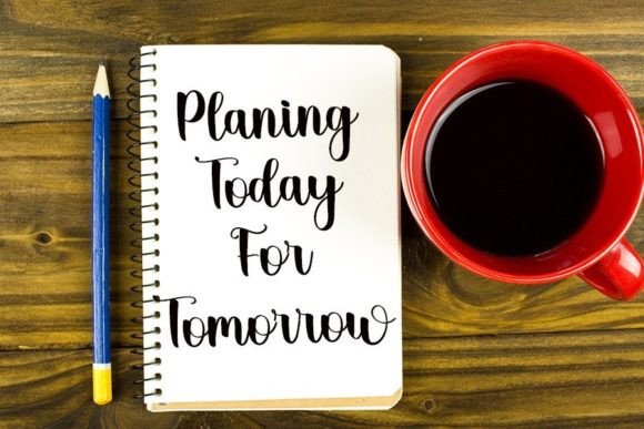 Planner Font PNG with transparent background - Preview 3