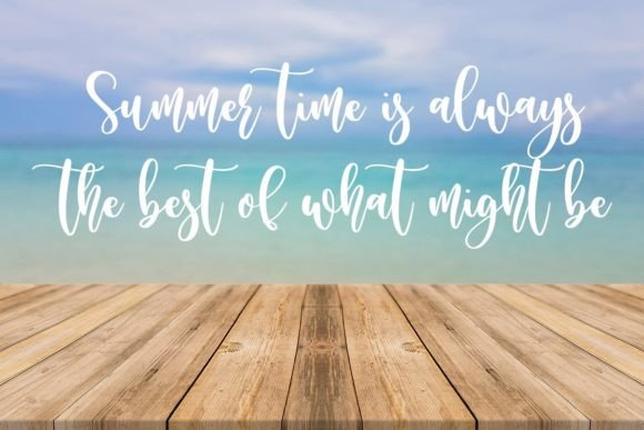 Beautiful Sunshine Font - Preview 4
