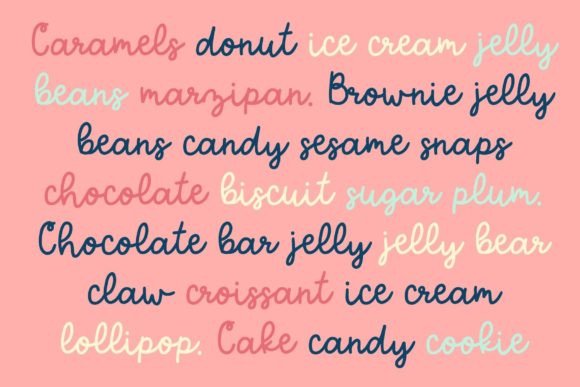 Biscuits & Jam Font - Preview 1