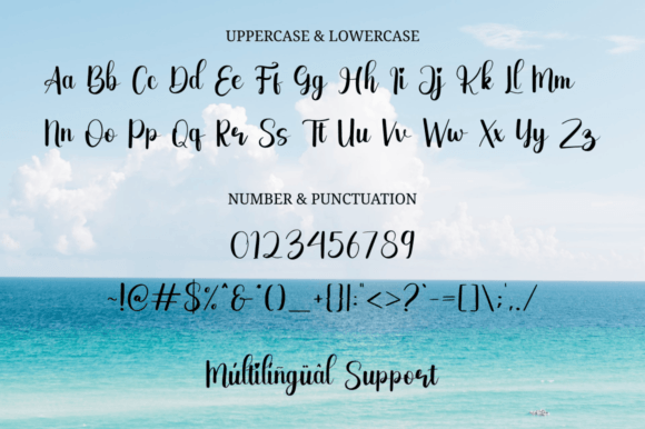 Blue Beach Font - Preview 6